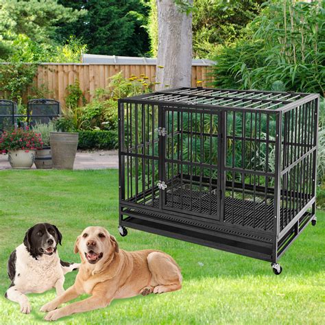 metal dog crate boxes|strong durable dog crates.